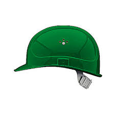 CASQUE DE SECURITE VERT INAP-MASTER-4 (PIECE)