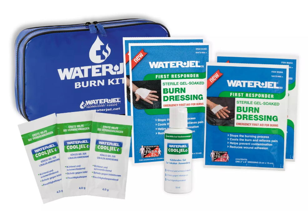 [140077WE] WATER JEL VERBRENNUNGS-SET KLEIN (PIECE)