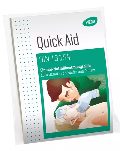 QUICK AID EINMAL-NOTFALLBEATMUNGSHILFE (PIECE)