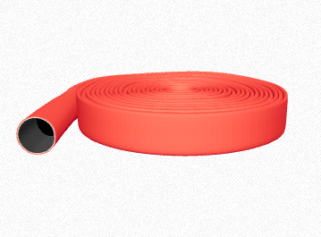 [2FLSR10MK-D25] SCHLAUCH GRIZZLY D25 2F-LSR 10M, MIT KUPPLUNGEN ROT BESCHICHTET (PIECE)