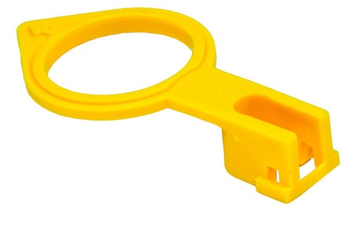 [3400-120] SICHERUNG AS/BS/CS / GOUPILLE KUNSTSTOFF GELB DOEKA (PIECE)