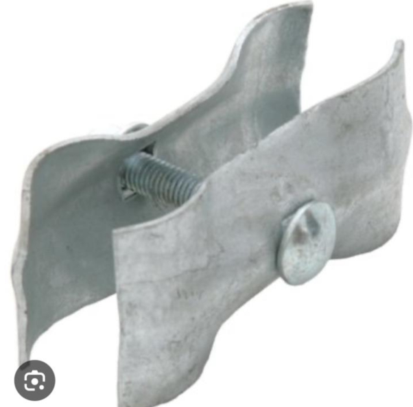[3VB10] Verbindungsschelle für Mobilzäune 2,5 mm Blechstärke (PIECE)