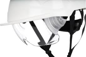 [6PHW400] CASQUE BLANC PHOENIX WIND  AVEC SURLUNETTES INTERGREES  JUGULAIRE 3 POINTS ET CREMAILLERE (PIECE)