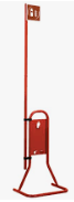 [ISES0201] [⚠Déstockage] TOTEM EXTINCTEUR L.440 x H.750 x P.320 mm (PIECE)