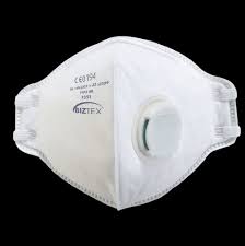 P351 - MASQUE FFP3 PLIABLE AVEC VALVE * 20 PIECES * (BOITE)