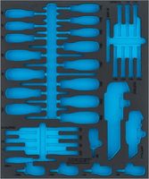 [163D-6LN] HAZET - Garniture en mousse souple bimatière