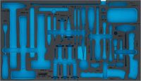 [163-605LN] HAZET - Garniture en mousse souple bimatière