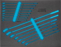 [163-536L] HAZET - Garniture en mousse souple bimatière
