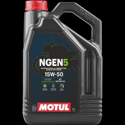 [111834Motul] Motul NGEN 5 15W-50 4T 4L