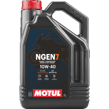 [111836Motul] Motul NGEN 7 10W-40 4T 4L
