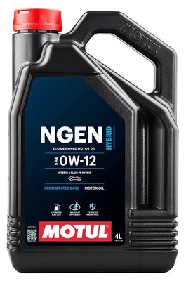 [111885Motul] Motul NGEN HYBRID 0W-12 4L