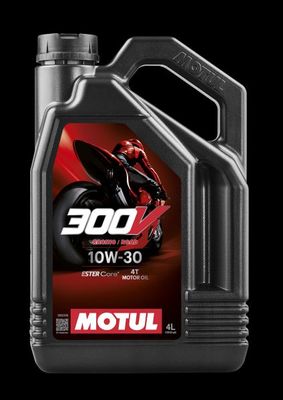 [112548Motul] Motul 300V FL ROAD RACING 10W-30 4L