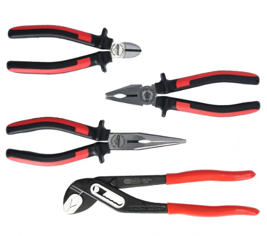 [115.1004] KSTools 115.1004 Jeu de pinces ERGOTORQUE, 4 pcs