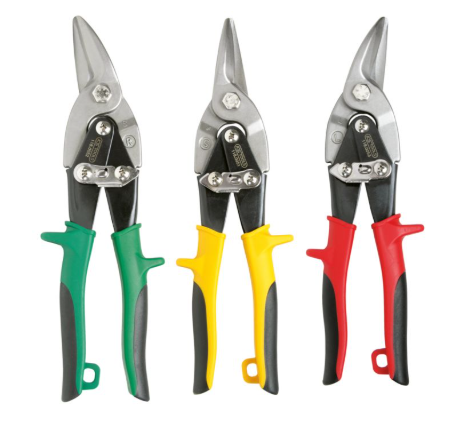 [118.0050] KSTools 118.0050 Jeu de 3 cisailles à tôles