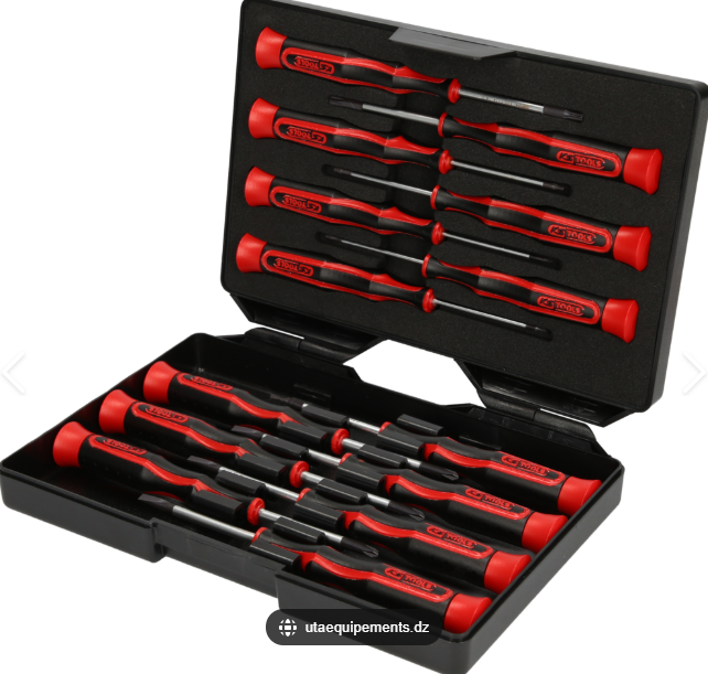 [500.7170] KSTools 500.7170 Coffret de tournevis électroniques Fente, PHILLIPS et TORX, 14 pcs