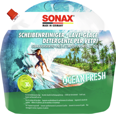[03884410SONAX] SONAX 03884410 Lave Glace prêt à l'emploi Ocean Fresh 3L