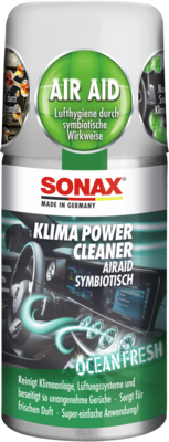 [03236000SONAX] SONAX 03236000 KlimaPowerCleaner AirAid symbiotique Ocean-fresh - 100 ml