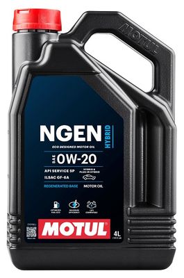 [111902Motul] Motul NGEN HYBRID 0W-20 4L