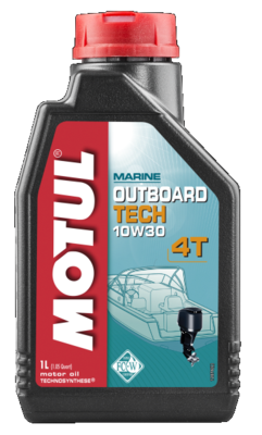 [106453Motul] Motul OUTBOARD TECH 4T 10W30 1L