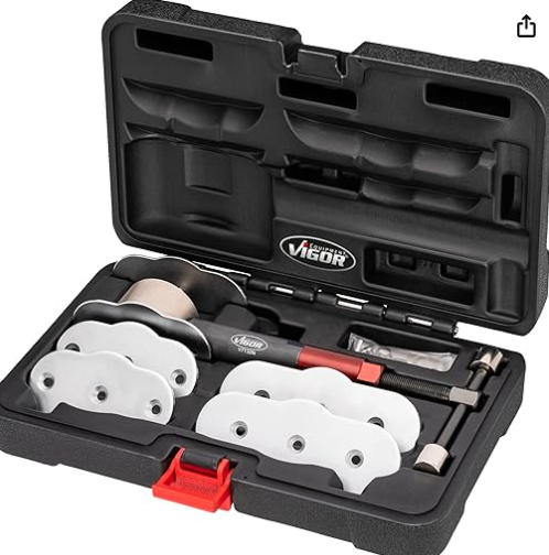 [V7132N] VIGOR V7132N Jeu d'outils pour pistons de freins ∙ hydraulique ∙ 8 pièces