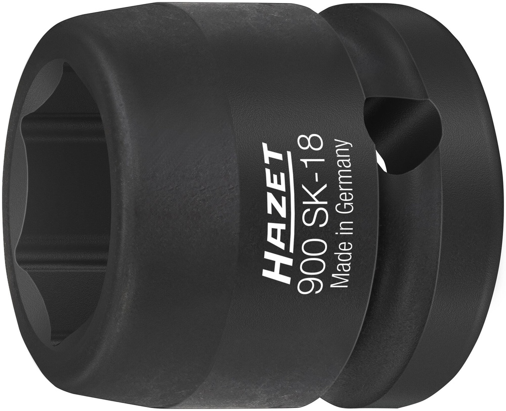 [900SK-18] HAZET - Douille à chocs ∙ 6 pans