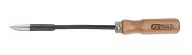 [150.3251] KSTools 150.3251 Grattoir triangulaire manche bois, lame L.200 mm