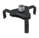 [150.9313] KSTools 150.9313 Clé araignée pour filtre à huile 3/8'' + 1/2'', diamètre 62-102 mm