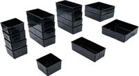 [9550BG] BGS - 9550 - Compartiments de rangement en matière plastique pour servante d’atelier 17 pièces