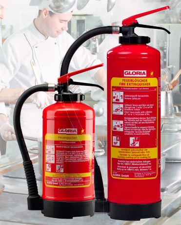 GLORIA FETTBRANDLOESCHER / EXTINCTEUR FA 6 EASY CLASS AF 13A / 4LE // 75F / 9LE -5 °C bis +60 °C ca. 432/270/165 mm150 mm DUREE DE VIE 20 ANS