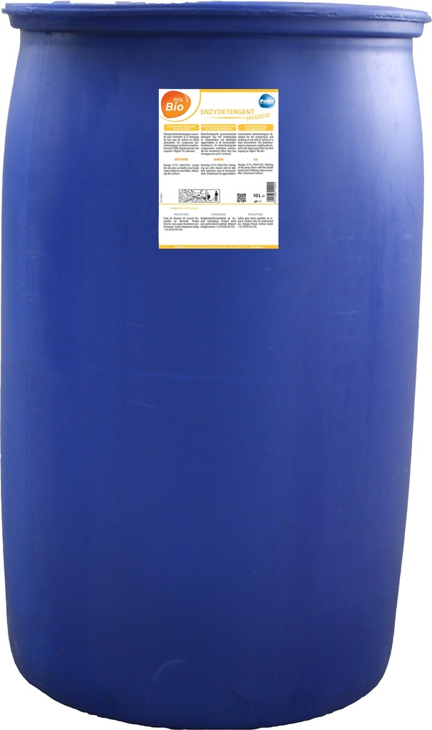 [1102995] POLBIO ENZYDETERGENT (200L) Détergent enzymatique pour la plonge et les sols