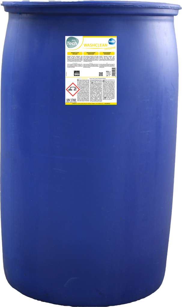 [4511095] POLTECH WASHCLEAN (200L) Détergent de lavage lave vaisselle