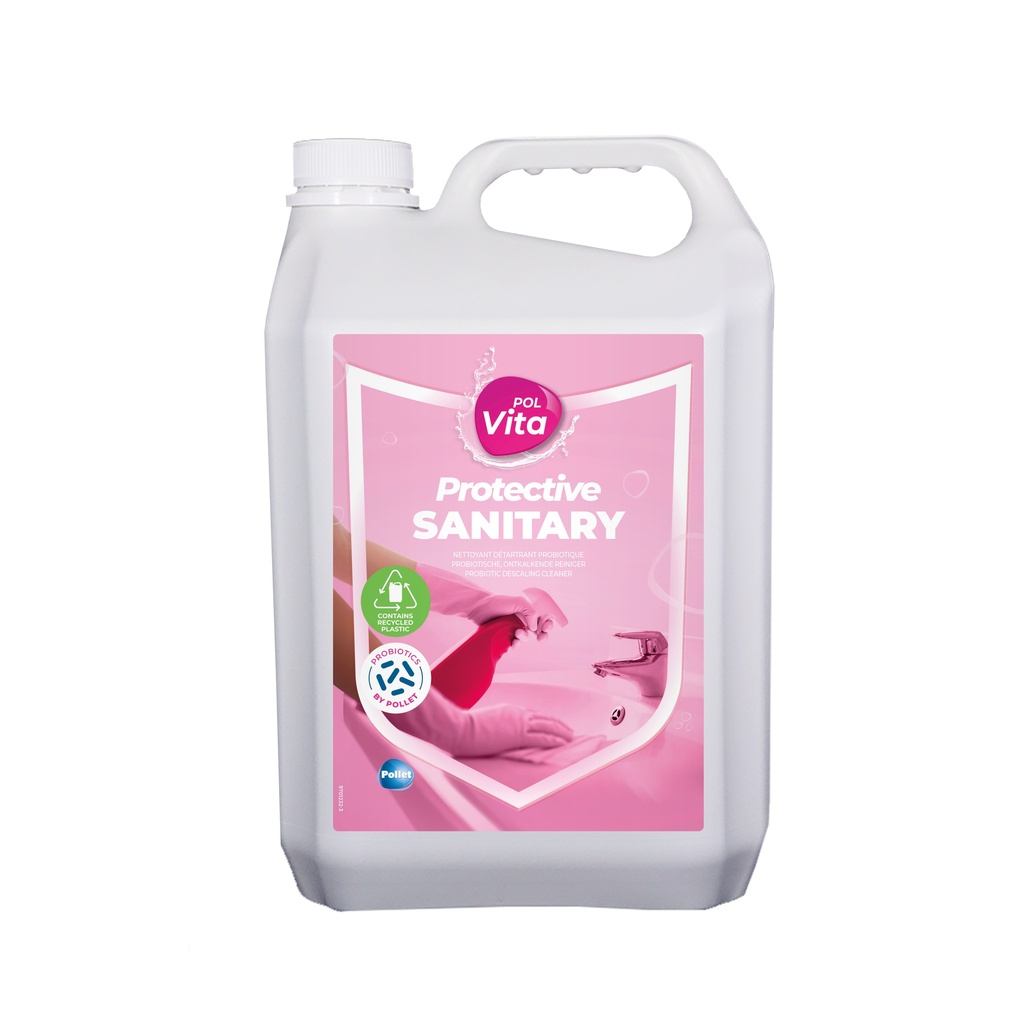[2290858] POLVITA PROTECTIVE SANITARY (2 X 5 L) Détartrant Probiotique protecteur concentré