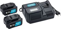 [9500-05/3] HAZET - Jeu de batteries rechargeables de démarrage ∙ 3 pièces
