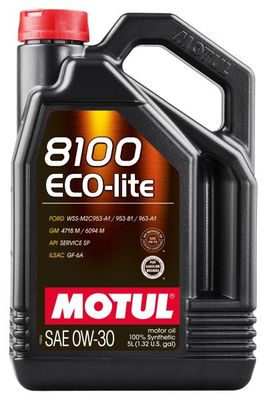 [110889Motul] Motul 8100 ECO-LITE 0W-30 5L
