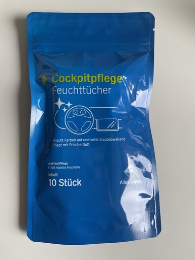 Aral Cockpitpflege Tücher (1 beutel)