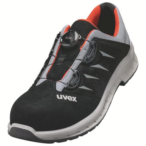 [6908.2-38] 69082 - uvex 2 trend Chaussures basses S1P  noir, gris, rouge Largeur 11 (38)