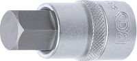[5184-H17BG] BGS - 5184-H17 - Douille à embouts 12,5 mm (1/2") six pans intérieurs 17 mm