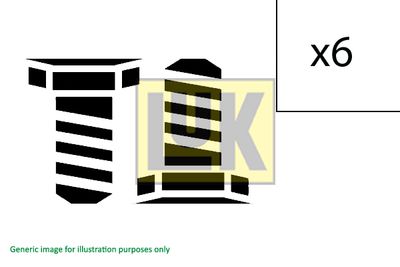 KIT VIS P VOLANT BI-MASSE LUK