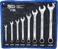 [1199BG] BGS - 1199 - Jeu de clés mixtes en pouce 1/8" - 9/16" Withworth 8 pièces