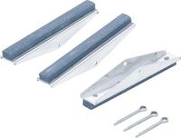 [1257BG] BGS - 1257 - Pierres de rechange pour art. 1157 mâchoires 100 mm K 280 3 pièces