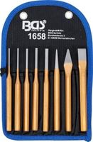 [1658BG] BGS - 1658 - Jeu de chasse-goupilles 150 mm avec burins et pointeaux 8 pièces