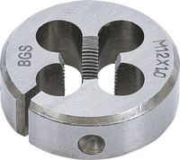 [1900-M12X1.0-SBG] BGS - 1900-M12X1.0-S - Filières M12 x 1,0 x 38 mm