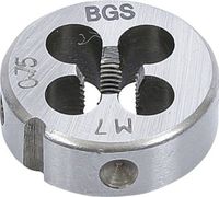 [1900-M7X0.75-SBG] BGS - 1900-M7X0.75-S - Filières M7 x 0,75 x 25 mm