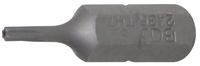 [2436BG] BGS - 2436 - Embout Longueur 25 mm 6,3 mm (1/4") profil T (pour Torx) avec perçage T7