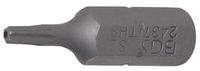 [2437BG] BGS - 2437 - Embout Longueur 25 mm 6,3 mm (1/4") profil T (pour Torx) avec perçage T8