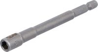 [2762BG] BGS - 2762 - Douille à choc, six pans, extra longue pour perceuses 6,3 mm (1/4") 6 mm