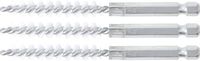 [3078-9-NBG] BGS - 3078-9-N - Brosse plate Nylon 9 mm 6,3 mm (1/4") 3 pièces
