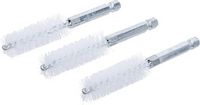 [3078-15-NBG] BGS - 3078-15-N - Brosse plate Nylon 15 mm 6,3 mm (1/4") 3 pièces