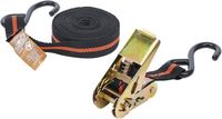 [3553BG] BGS - 3553 - Sangle à cliquet avec 2 crochets robustes/de traction 5 m x 24 mm