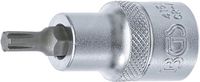 [4151BG] BGS - 4151 - Douille à embouts 12,5 mm (1/2") profil cannelé (pour RIBE) M6